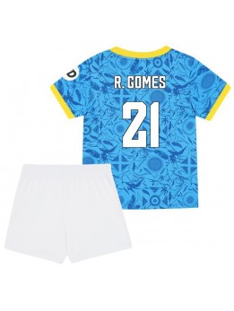Wolves Rodrigo Gomes #21 Replika Tredje Kläder Barn 2025-26 Kortärmad (+ byxor)